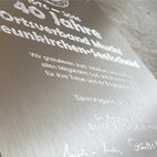 Wir liefern Firmenschilder in Bergisch-Gladbach, Erlangen, Jena, Remscheid, Trier