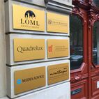 Wir liefern Büroschilder in Berlin, Hamburg, München, Köln, Frankfurt