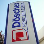 Wir liefern Firmenschilder in Mainz, Erfurt, Oberhausen, Rostock, Kassel