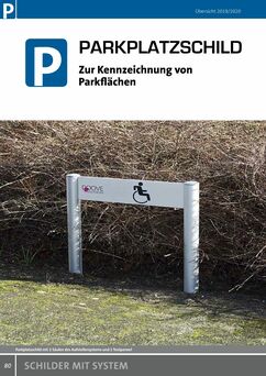 Parkplatzschild