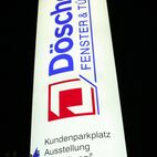 Wir liefern Firmenschilder in Halle, Magdeburg, Freiburg, Krefeld, Lübeck