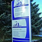 Wir liefern Firmenschilder in Ulm, Heilbronn, Pforzheim, Wolfsburg, Göttingen