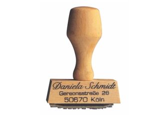 Holzstempel