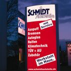 Wir liefern Pylone und Stele in München, Rhein-Main, Stuttgart, Hamburg, Hannover, Rhein-Neckar