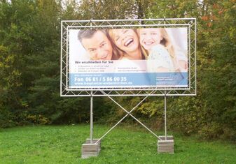 Werbetafeln / Bauschilder