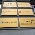 Wir liefern Kanzleischilder in Mainz, Erfurt, Oberhausen, Rostock, Kassel