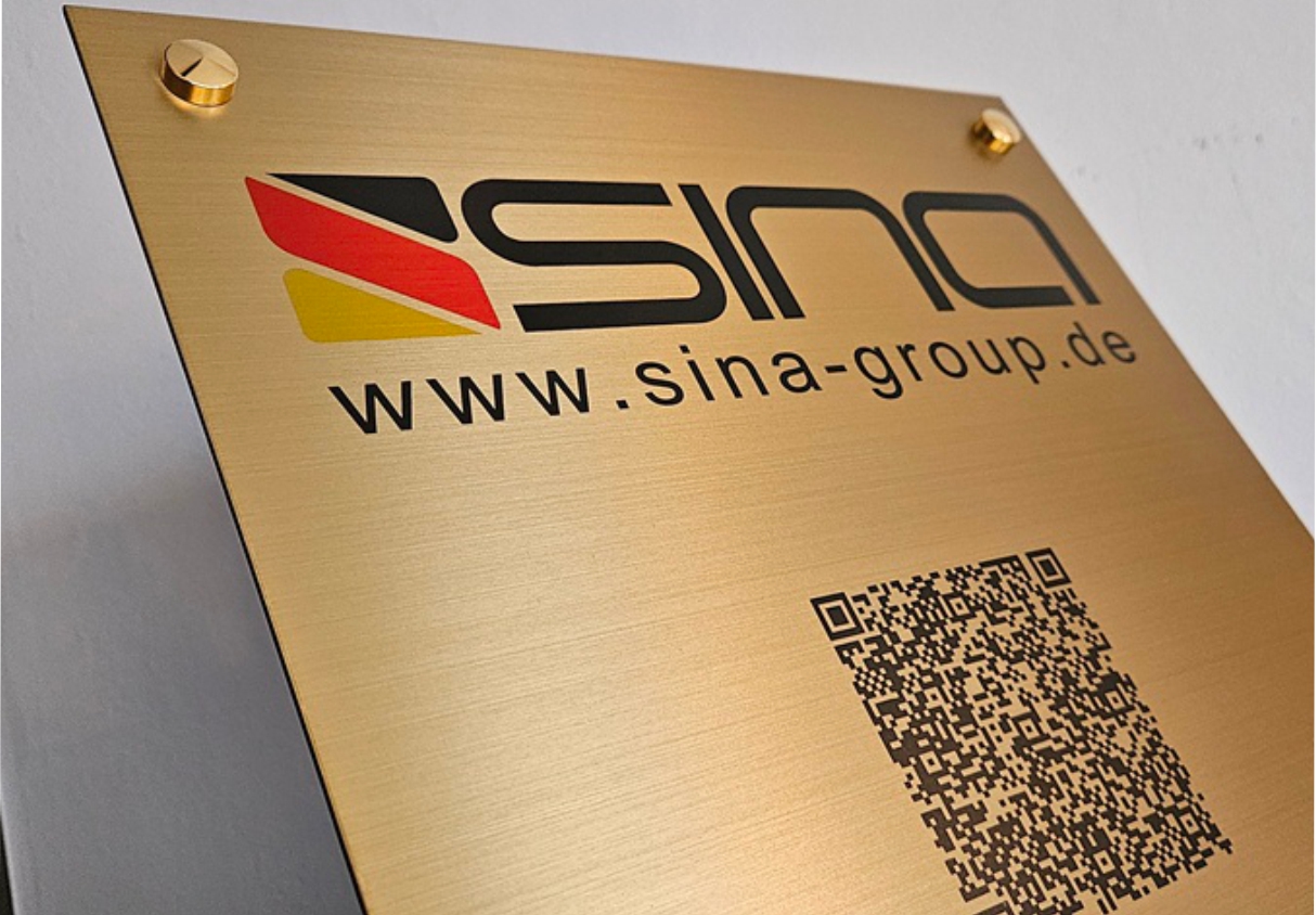 Wir liefern Firmenschilder in  Berlin-Brandenburg, Berlin, Potsdam