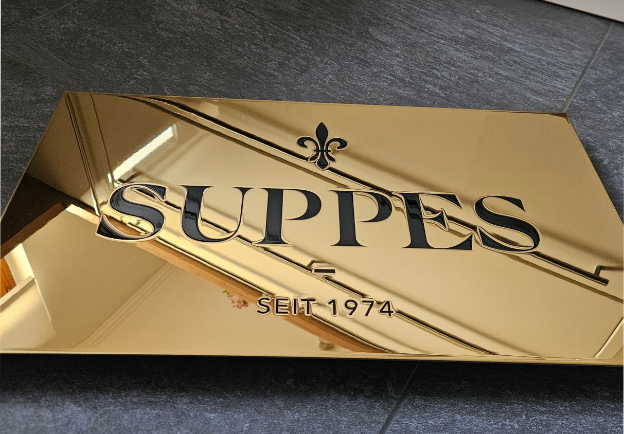 Wir liefern Firmenschilder in München, Berlin, Hamburg, Frankfurt, Stuttgart