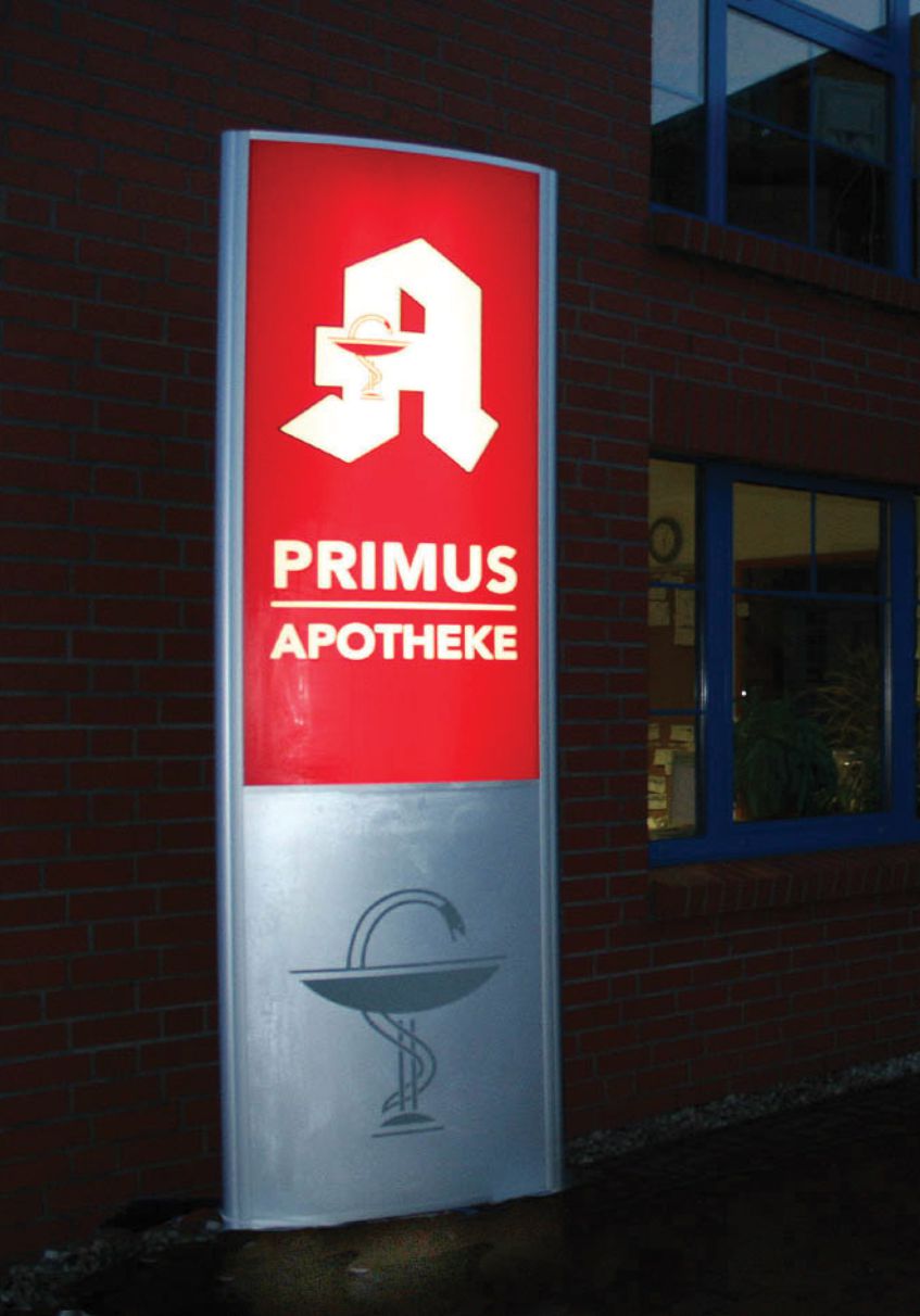 Wir liefern Pylone und Stele in Bochum, Wuppertal, Bielefeld, Bonn, Münster