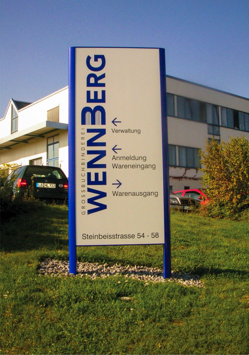 Wir liefern Pylone und Stele in Ulm, Heilbronn, Pforzheim, Wolfsburg, Göttingen