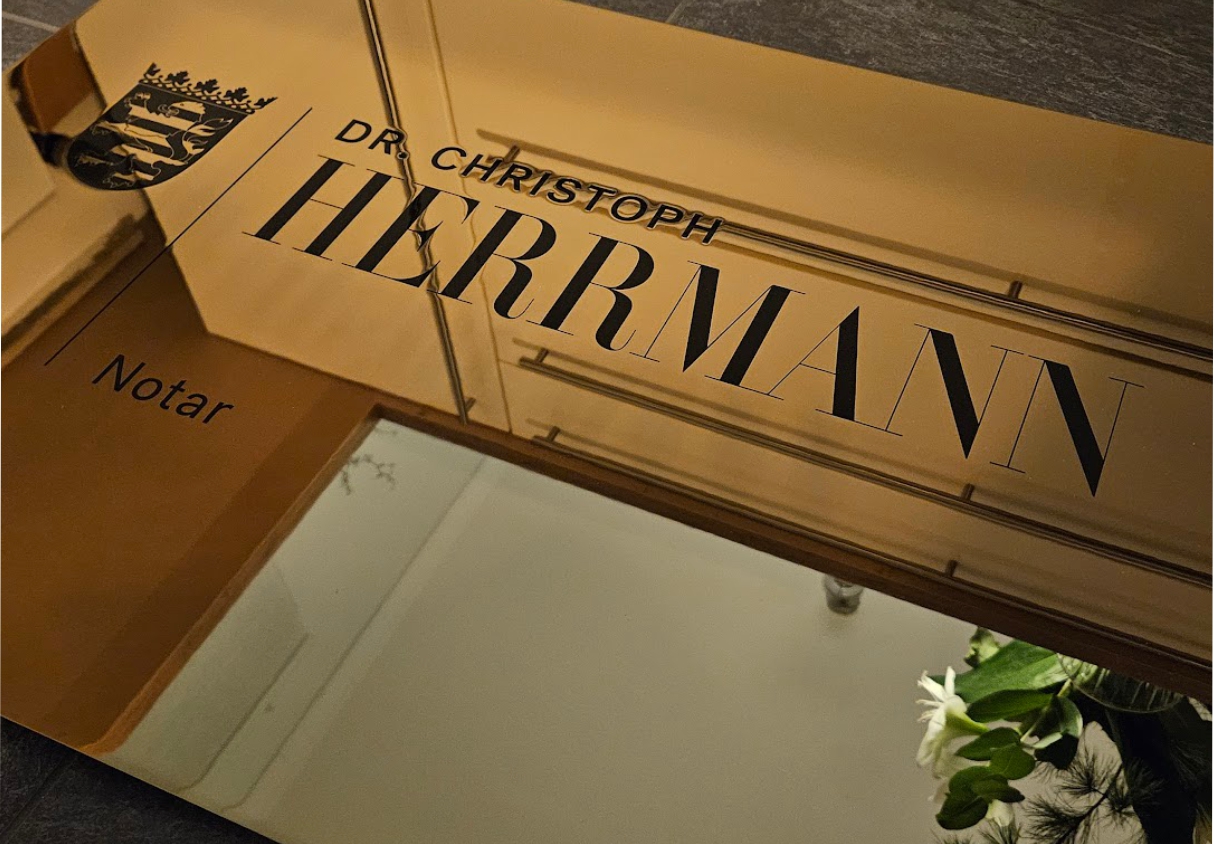 Wir liefern Kanzleischilder in Bremen, Dresden, Hannover, Nürnberg, Duisburg